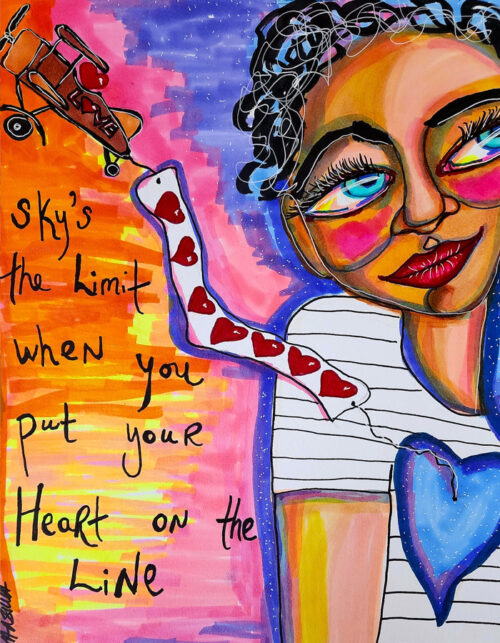 Shop - Sky's the Limit Art Prints & Cards by April Mansilla in Hamilton, Ontario.