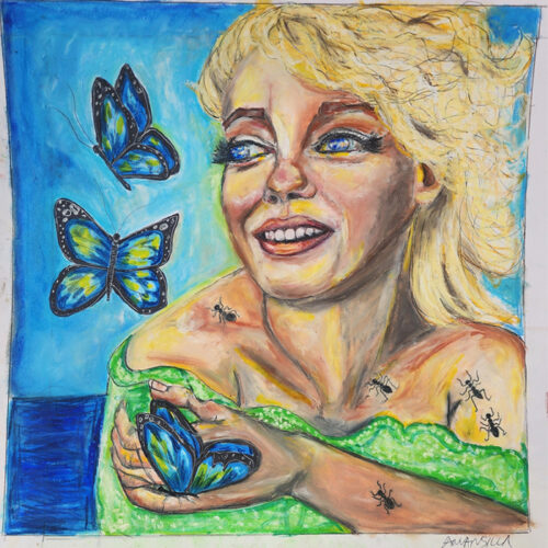 Of Butterflies and Ants - Art Prints Expressive Art by April Mansilla in Hamilton, Ontario.